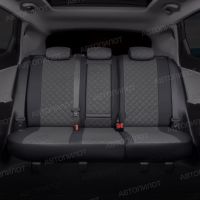 Чехлы Автопилот Экокожа Ромб на Nissan Sentra 7 (B17) 2012-2017 г.в.