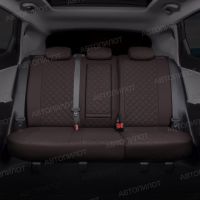 Чехлы Автопилот Экокожа Ромб на Nissan Sentra 7 (B17) 2012-2017 г.в.