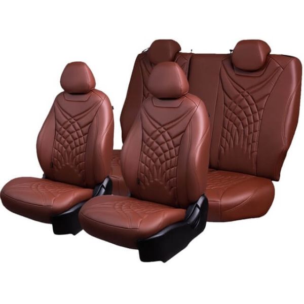 Чехлы Премиум Экокожа Байрон Президент|Жук на Haval M6 2 (2021+)