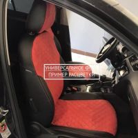 Чехлы Автопилот Алькантара Ромб на Haval M6 2 (2021+)