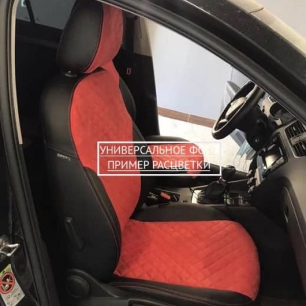 Чехлы Автопилот Алькантара Ромб на Haval M6 2 (2021+)